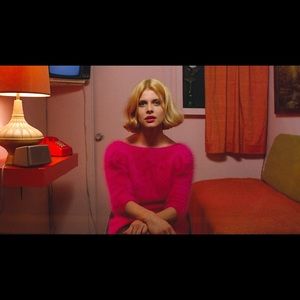 ISO Paris Texas pink sweater dress